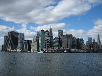 Lower Manhattan as seen from BrooklynColumbus Circle